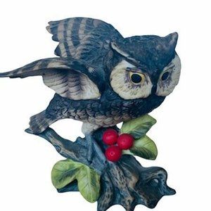 Owl Figurine Josef originals vtg sculpture statue